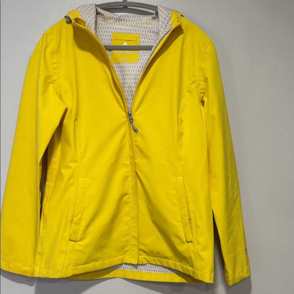 Free Country Vibrant Yellow Kids Raincoat